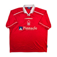 1998/00 Nottingham Forest Home Football Shirt (XL) Umbro