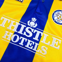 1993/95 Leeds United Away Football Shirt (L) Asics