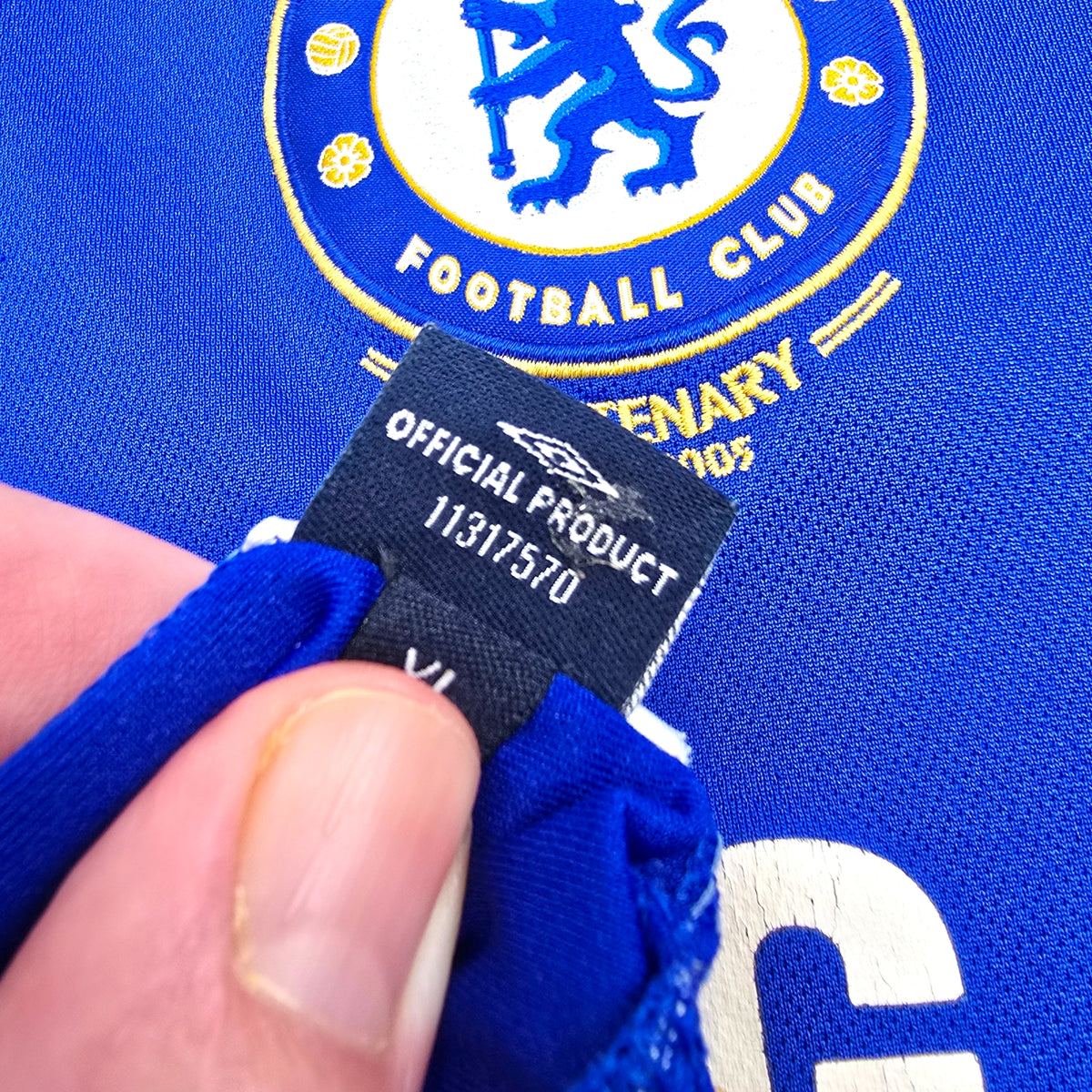 2005/06 Chelsea Home Football Shirt (XL) Umbro
