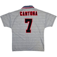 1995/96 Manchester United Away Football Shirt (L) Umbro #7 Cantona