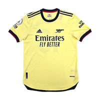 2021/22 Arsenal Away Football Shirt (M) Adidas #10 Smith-Rowe (Player Version)