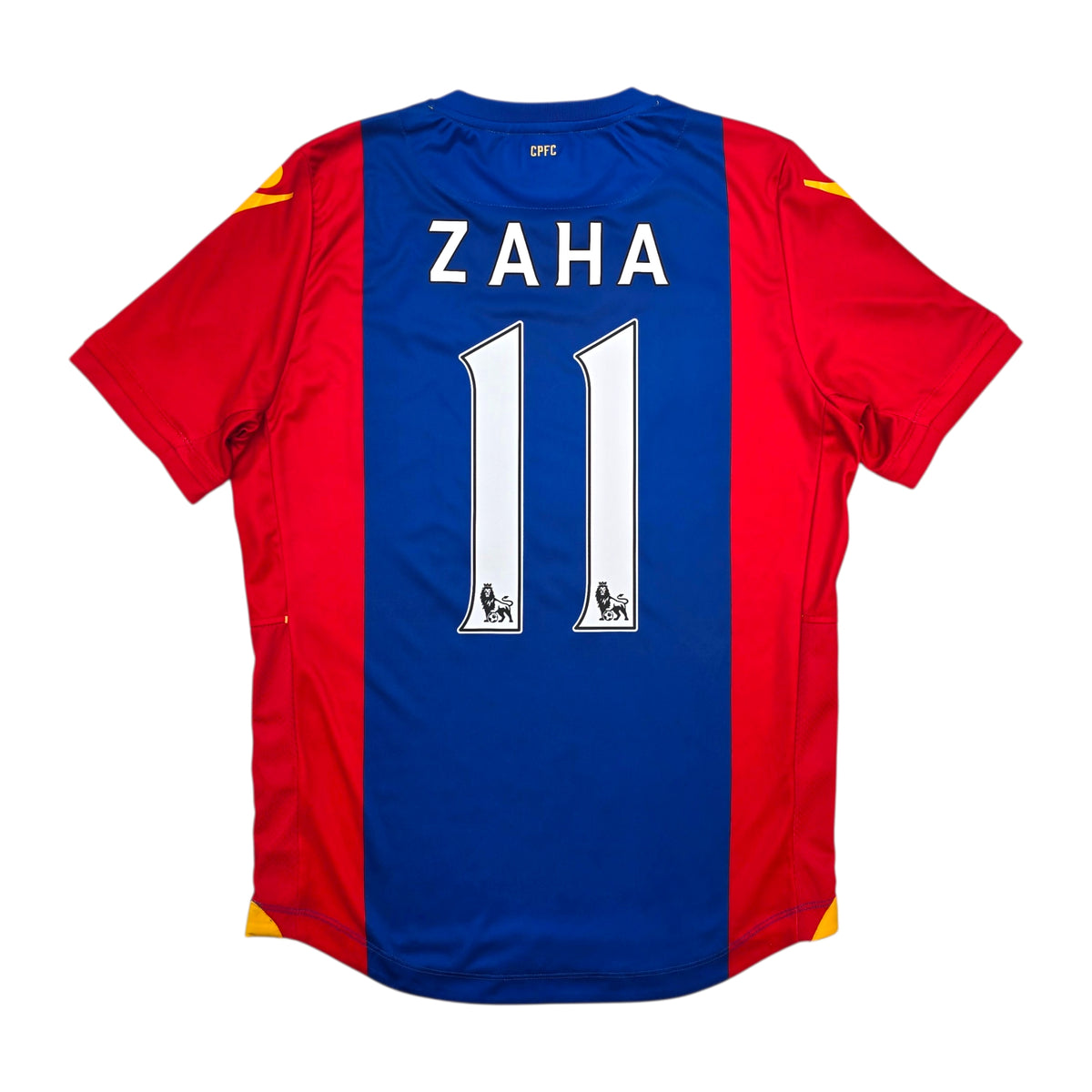 2016/17 Crystal Palace Home Football Shirt (M) Macron #11 Zaha