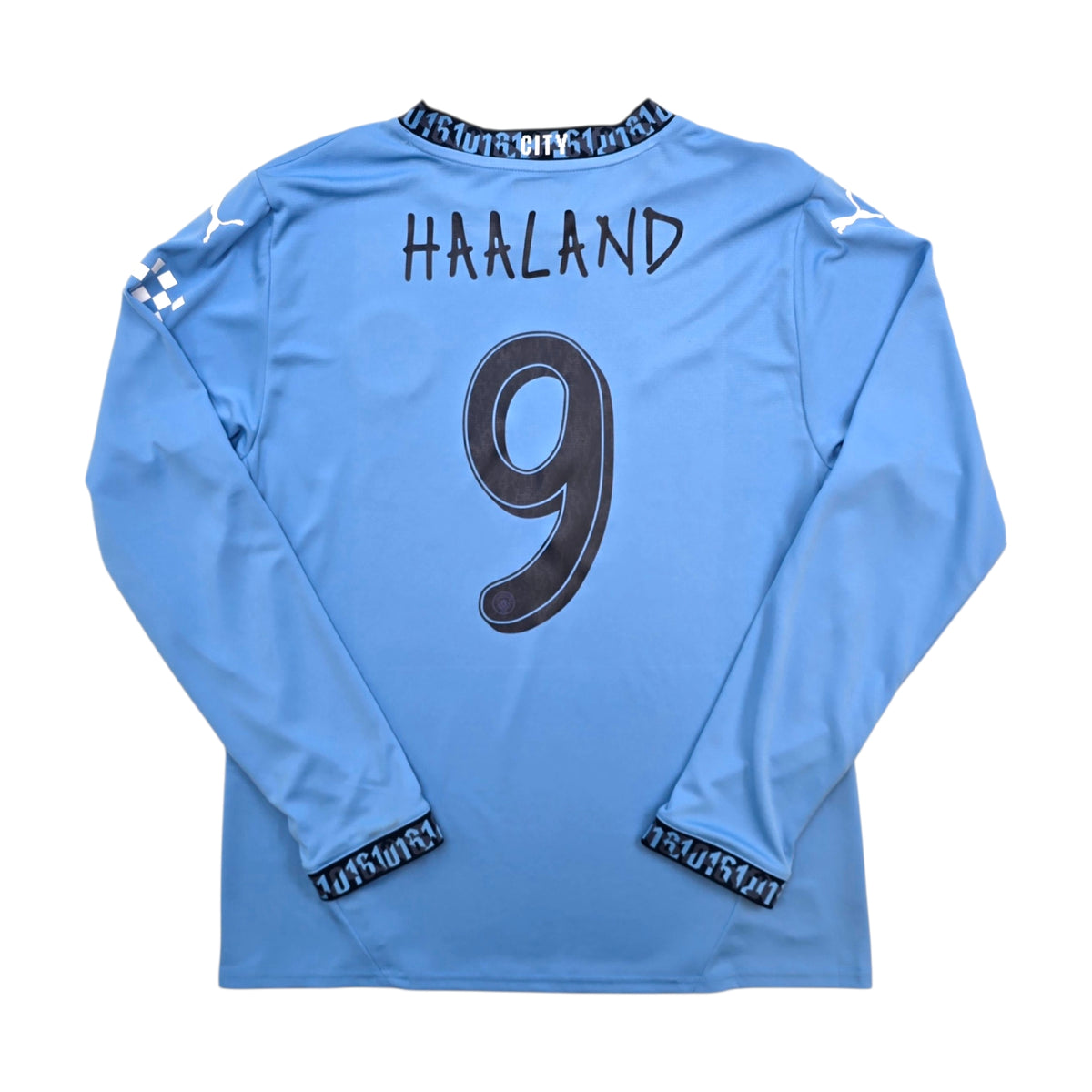 2024/25 Manchester City Home Football Shirt (L) Puma #9 Haaland (BNWTs)
