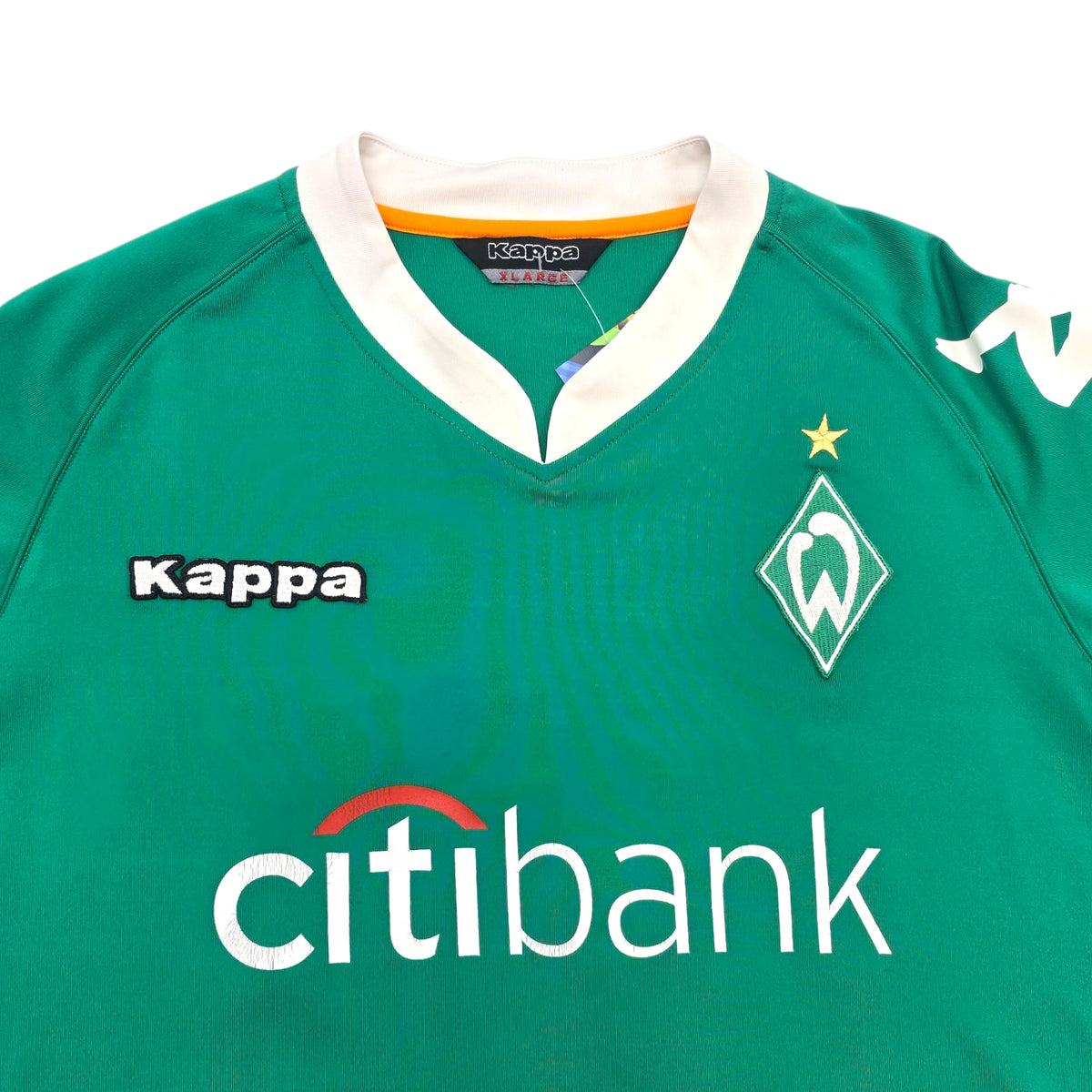 2007/08 Werder Bremen Home Football Shirt (XL) Kappa #22 Frings