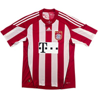 2010/11 Bayern Munich Home Football Shirt (M) Adidas #27 Alaba