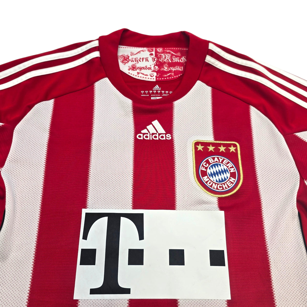 2010/11 Bayern Munich Home Football Shirt (M) Adidas #27 Alaba