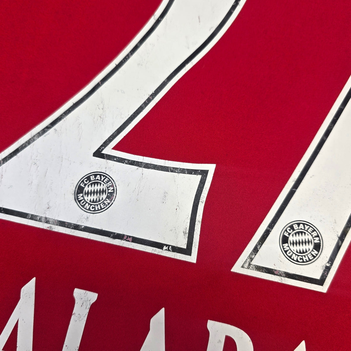2010/11 Bayern Munich Home Football Shirt (M) Adidas #27 Alaba