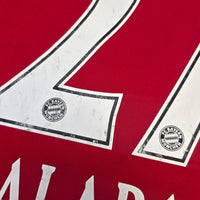 2010/11 Bayern Munich Home Football Shirt (M) Adidas #27 Alaba