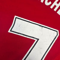 2010/11 Bayern Munich Home Football Shirt (M) Adidas #27 Alaba