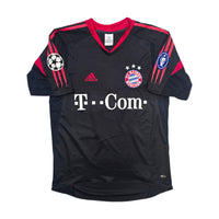 2004/05 Bayern Munich European Football Shirt (S) Adidas #14 Pizarro