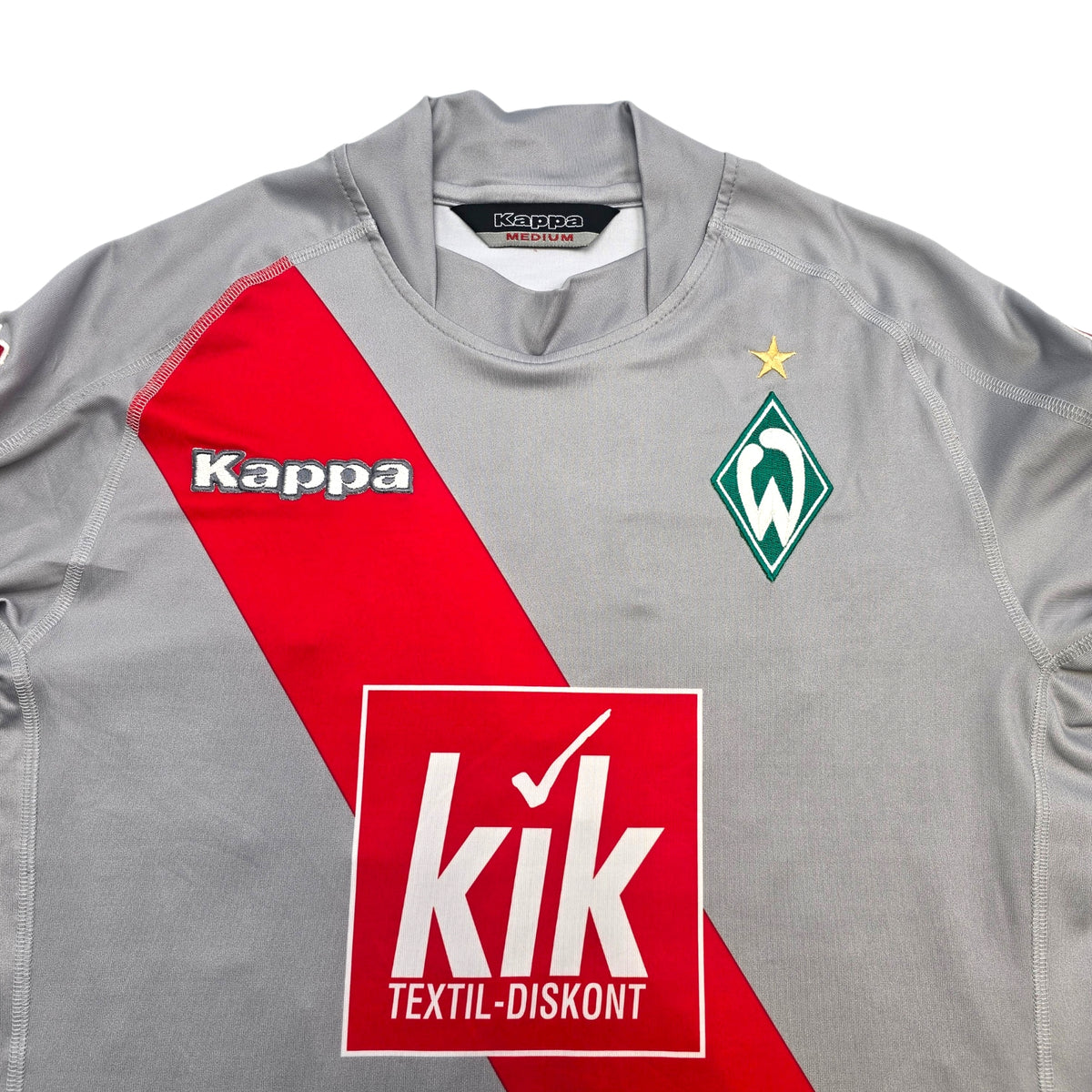 2005/06 Werder Bremen Away Football Shirt (M) Kappa #20 Jensen