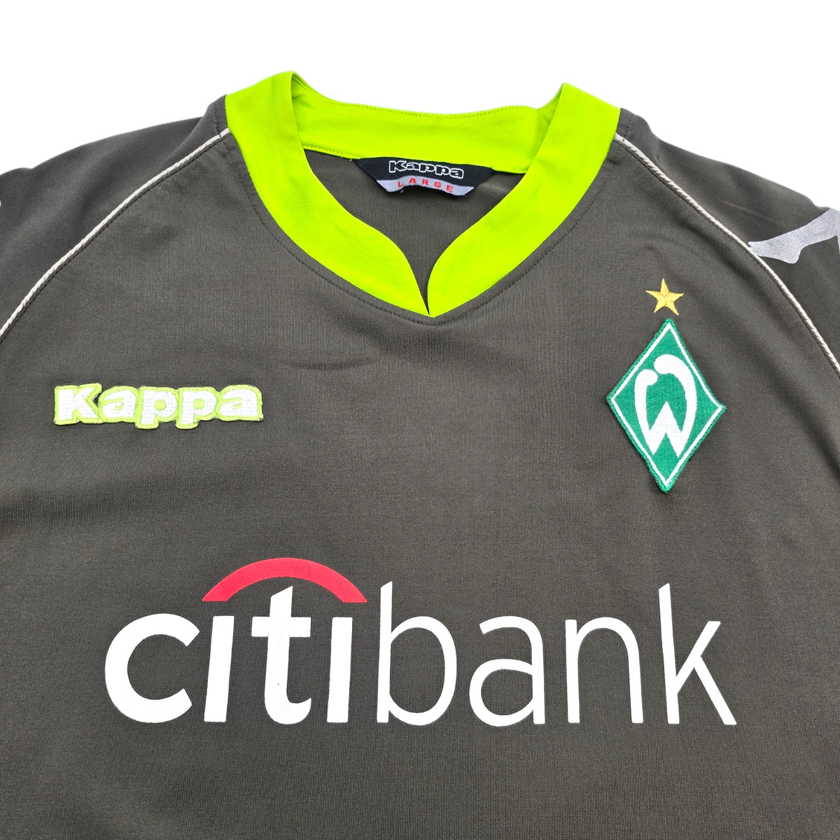 2007/08 Werder Bremen Away Football Shirt (L) Kappa