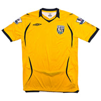 2008/09 West Bromwich Albion Away Football Shirt (S) Umbro #11 Brunt