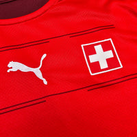 2020/21 Switzerland Home Football Shirt (M) Puma (Squad Signed)