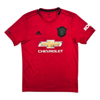2019/20 Manchester United Home Football Shirt (M) Adidas #39 McTominay