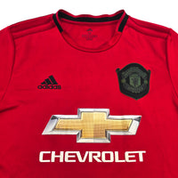 2019/20 Manchester United Home Football Shirt (M) Adidas #39 McTominay