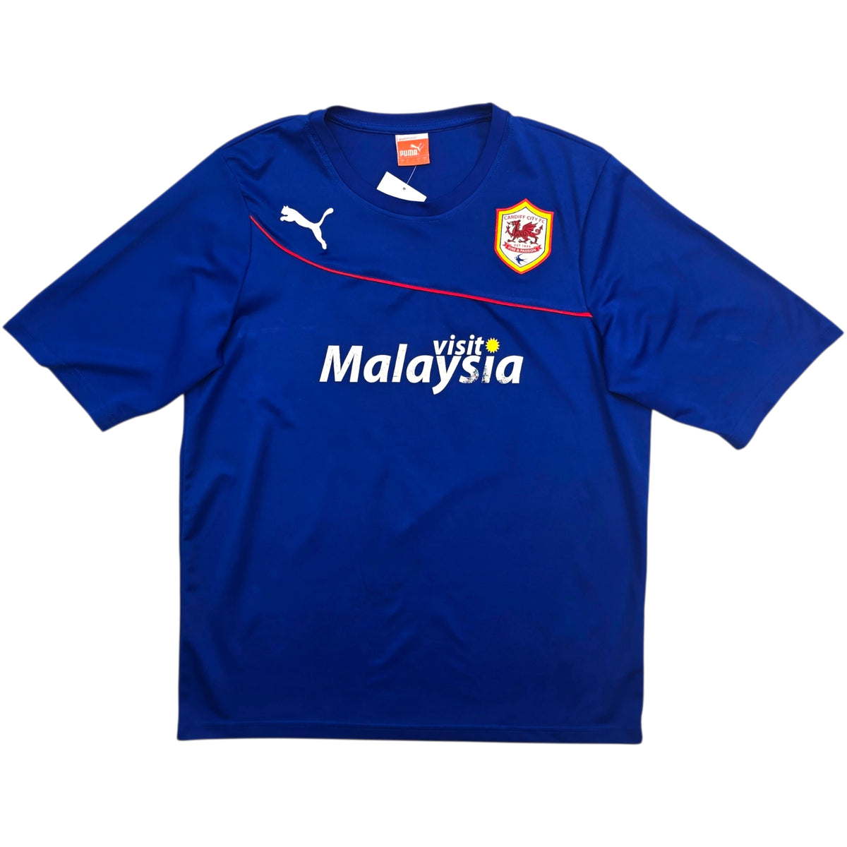 2013/14 Cardiff City Away Football Shirt (L) Puma #39 Bellamy