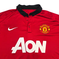 2013/14 Manchester United Home Football Shirt (XL) Nike