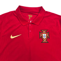 2020/21 Portugal Home Football Shirt (S) Nike (Player Version)