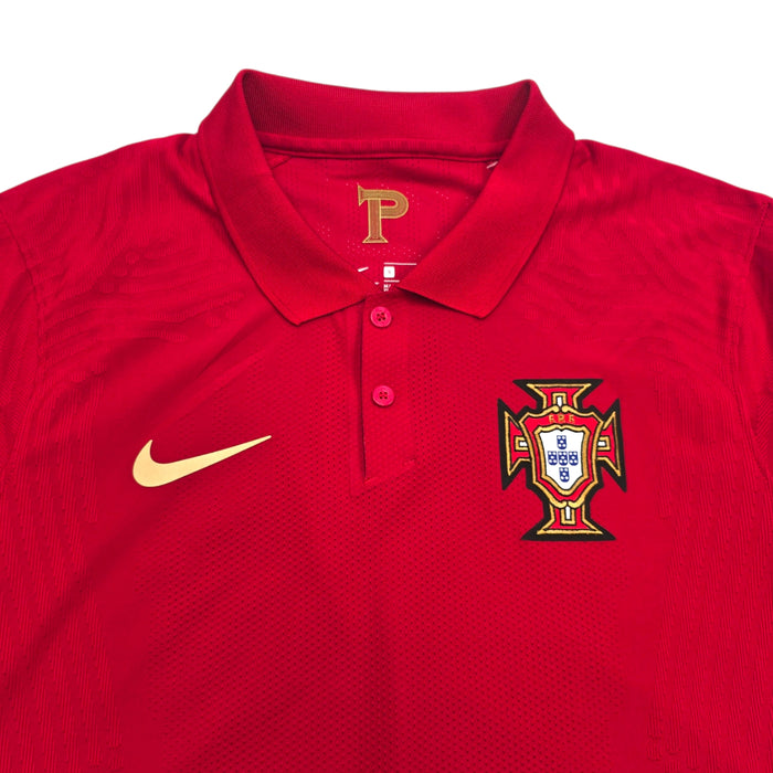 2020/21 Portugal Home Football Shirt (S) Nike (Player Version)