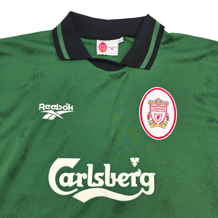 1996/97 Liverpool Goal Keeper Football Shirt (M) Reebok