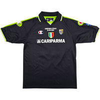 2003/04 Parma Goal Keeper Football Shirt (2XL) Champion #22 Voconi