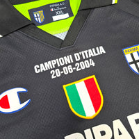 2003/04 Parma Goal Keeper Football Shirt (2XL) Champion #22 Voconi