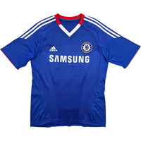 2010/11 Chelsea Home Football Shirt (L) Adidas #11 Drogba