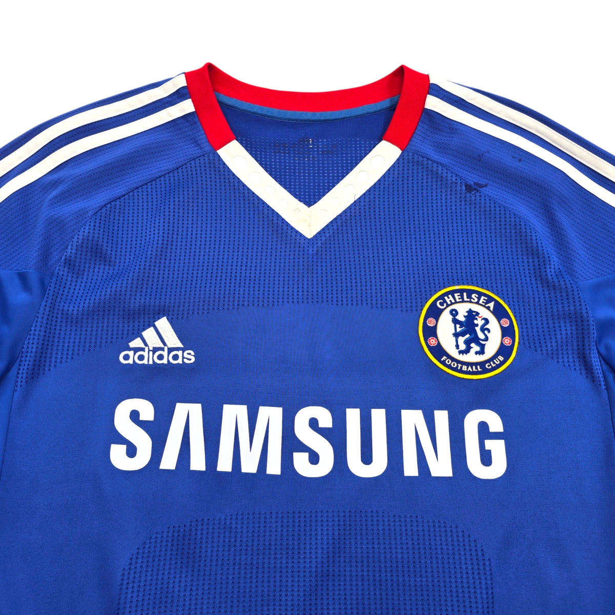2010/11 Chelsea Home Football Shirt (L) Adidas #11 Drogba