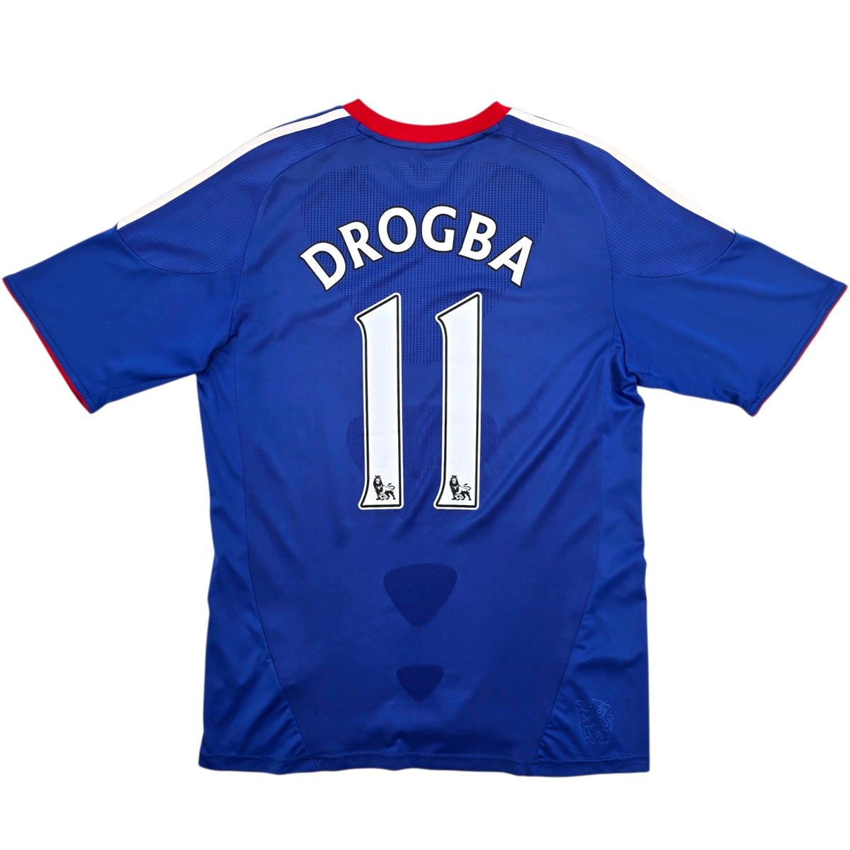 2010/11 Chelsea Home Football Shirt (L) Adidas #11 Drogba