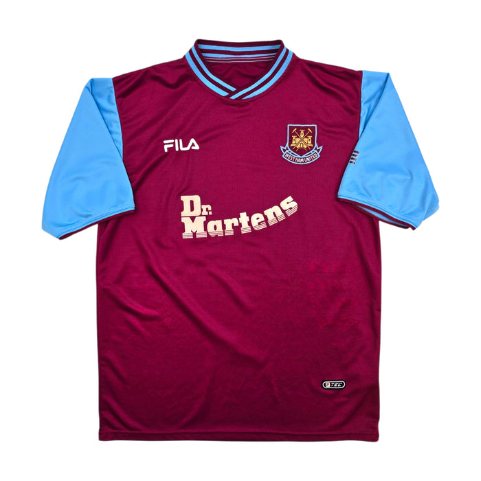 2001/03 West Ham United Home Football Shirt (XL) FILA