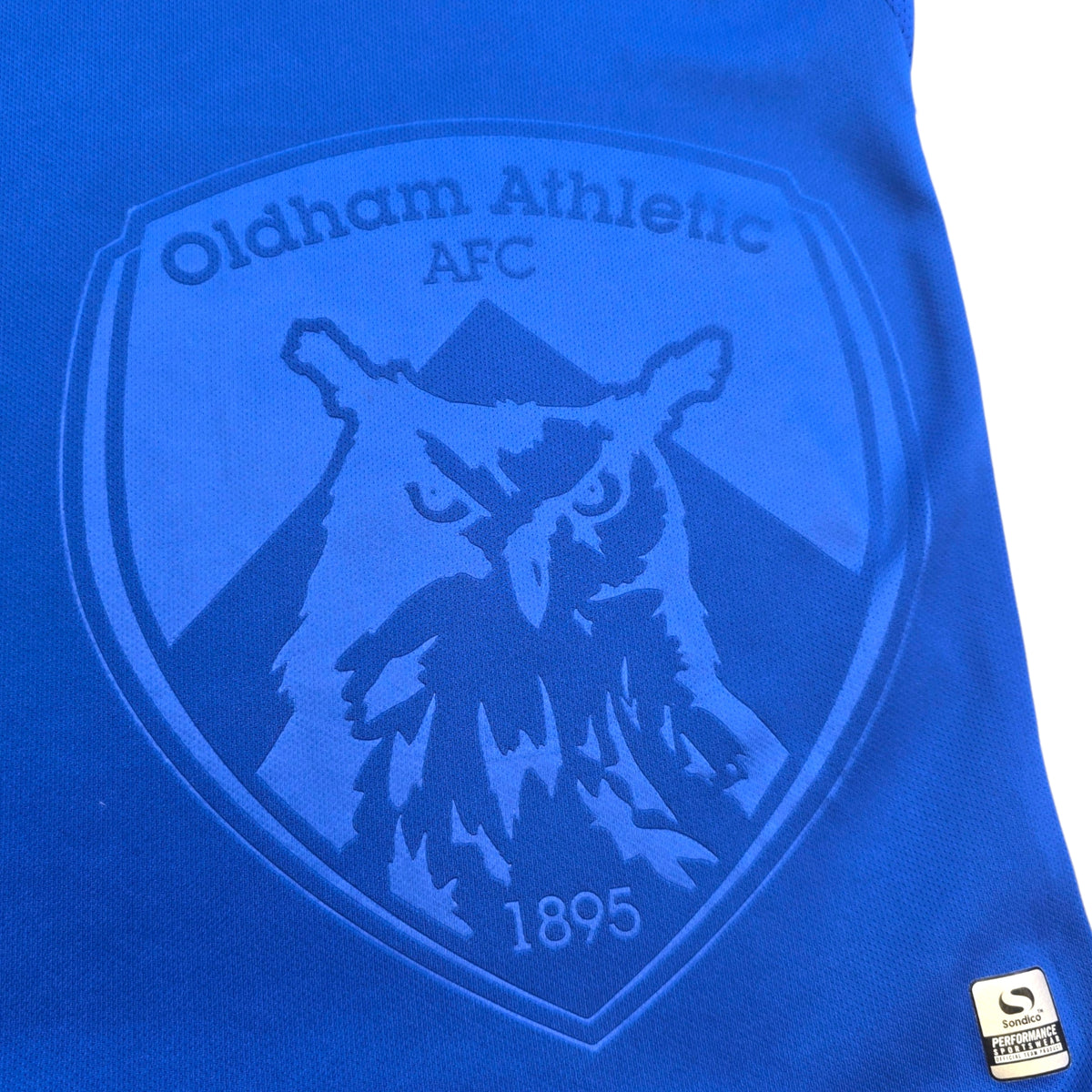 2017/18 Oldham Athletic Home Football Shirt (L) Sondico