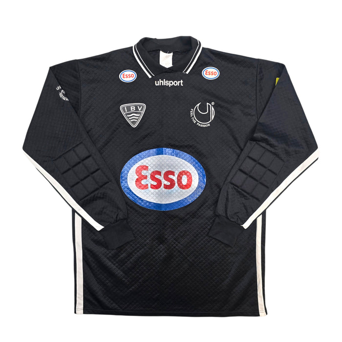 1998/99 IBV Vestmannaeyjar Goal Keeper Football Shirt (2XL) Uhlsport #12 (Matchworn)