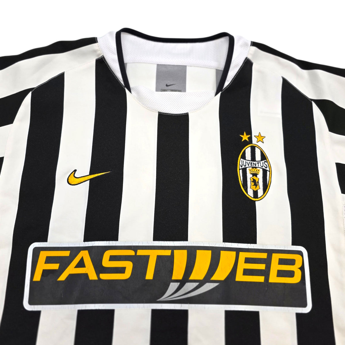 2003/04 Juventus Home Football Shirt (S) Nike #11 Nedved