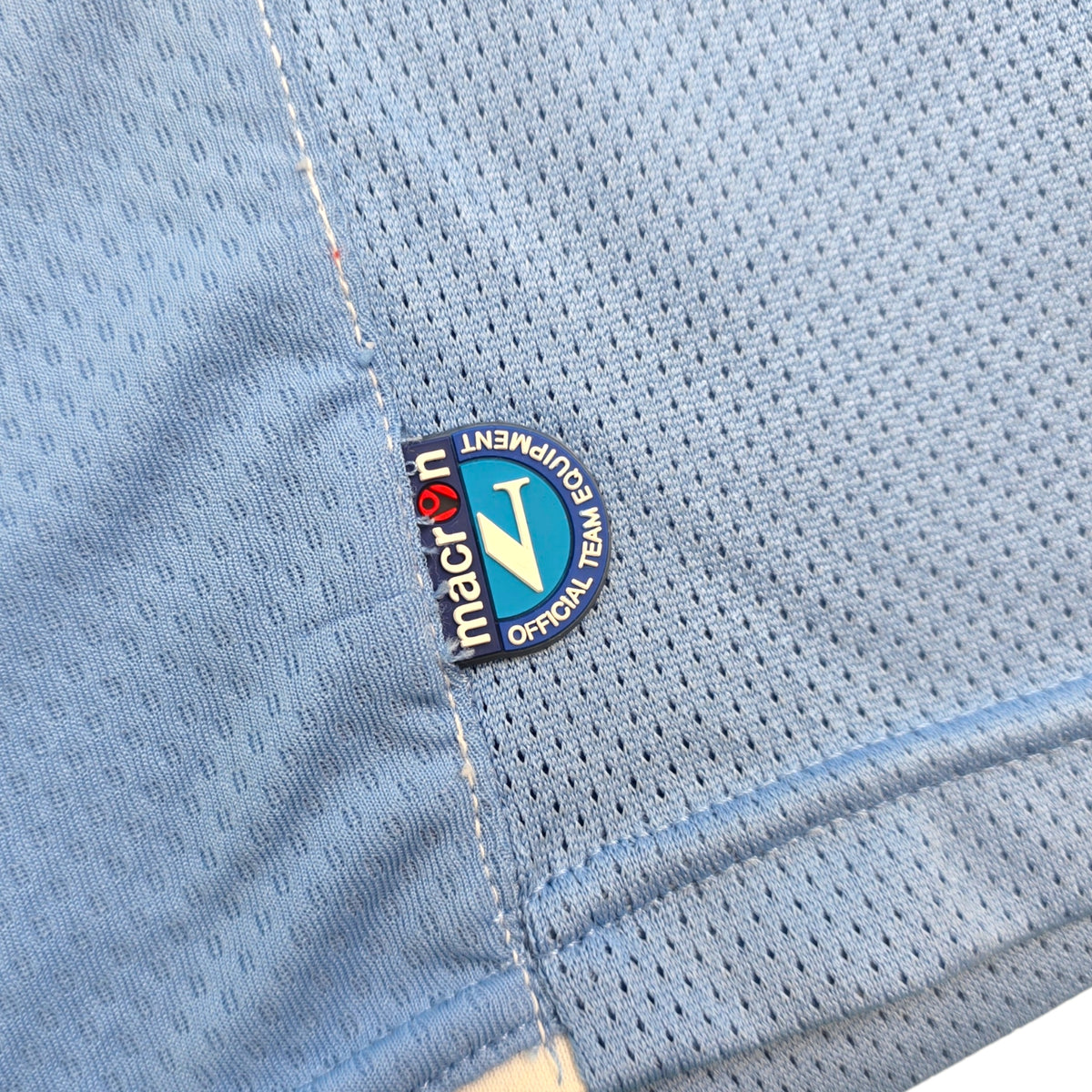 2009/10 Napoli Home Football Shirt (L) Macron #17 Hamsik