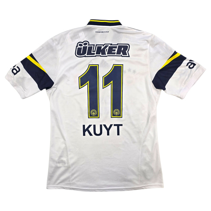 2013/14 Fenerbahce Away Football Shirt (L) Adidas #11 Kuyt