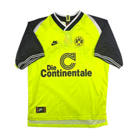 1995/96 Dortmund Home Football Shirt (XL) Nike