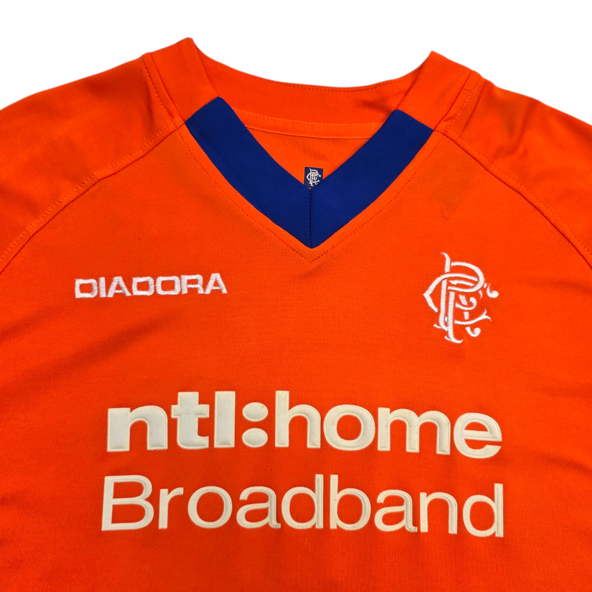 2002/03 Glasgow Rangers Away Football Shirt (L) Diadora #7 Caniggia