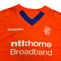 2002/03 Glasgow Rangers Away Football Shirt (L) Diadora #7 Caniggia