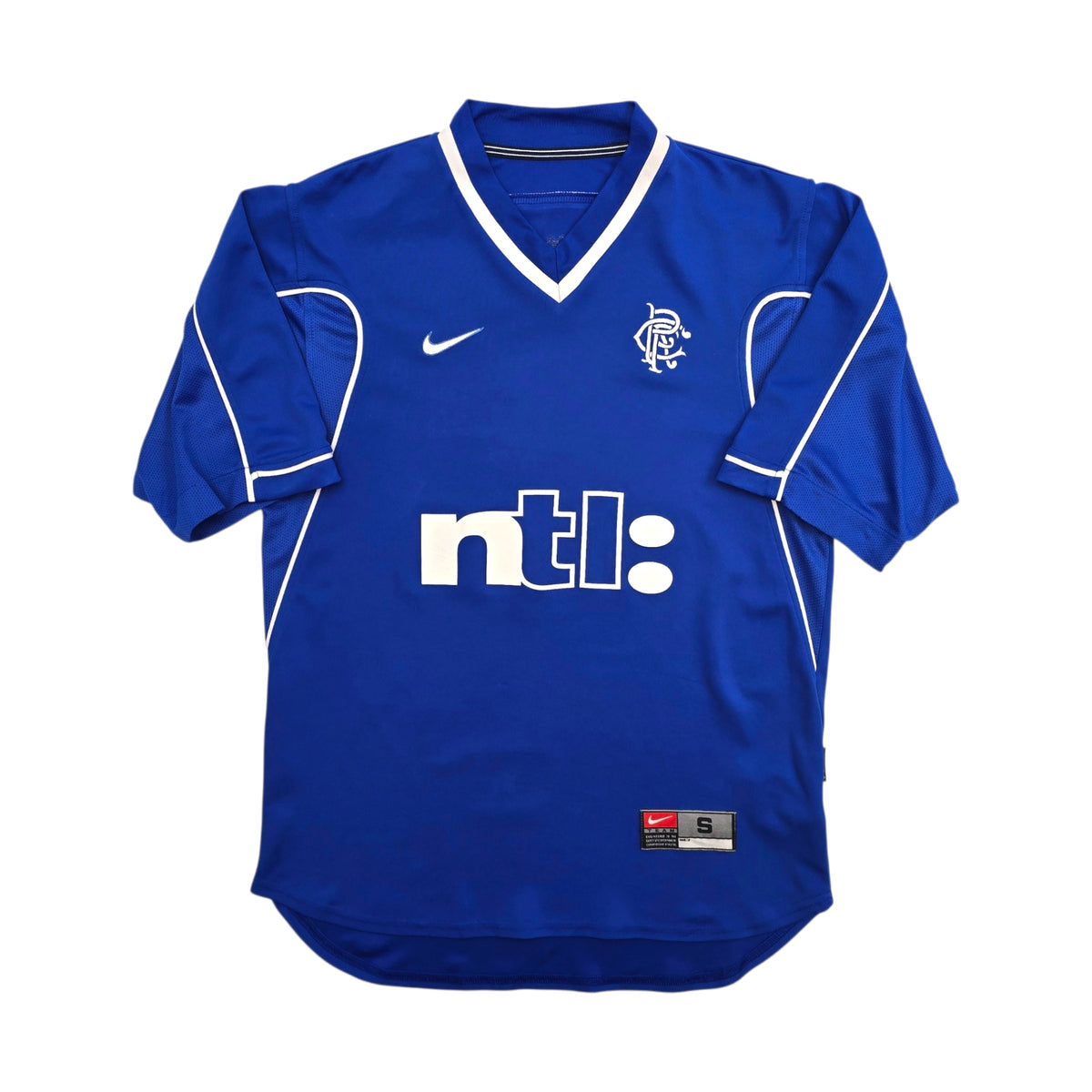 1999/01 Glasgow Rangers Home Football Shirt (S) Nike