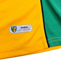 2006/08 Norwich City Home Football Shirt (XL) Xara #6 Huckerby