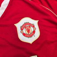 2006/07 Manchester United Home Football Shirt (L) Nike #16 Carrick
