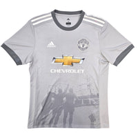 2017/18 Manchester United Third Football Shirt (M) Adidas #9 Lukaku