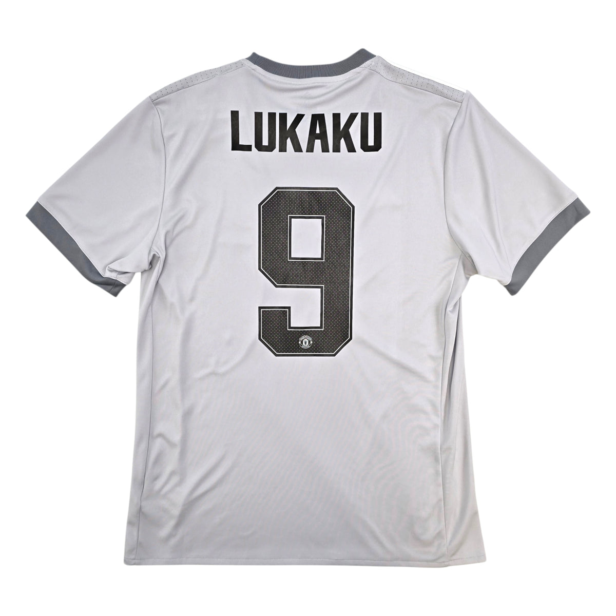 2017/18 Manchester United Third Football Shirt (M) Adidas #9 Lukaku