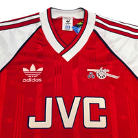 1988/90 Arsenal Home Football Shirt (M) Adidas