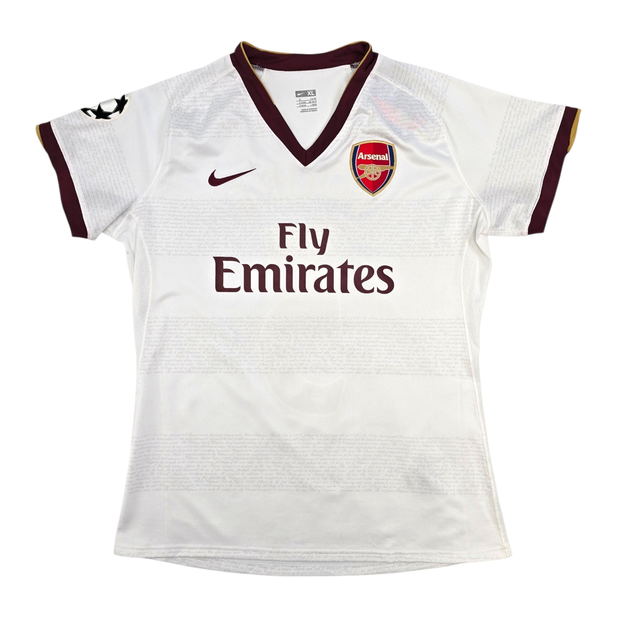 2007/08 Arsenal Away Football Shirt (XL) Nike #5 Toure (Womens)