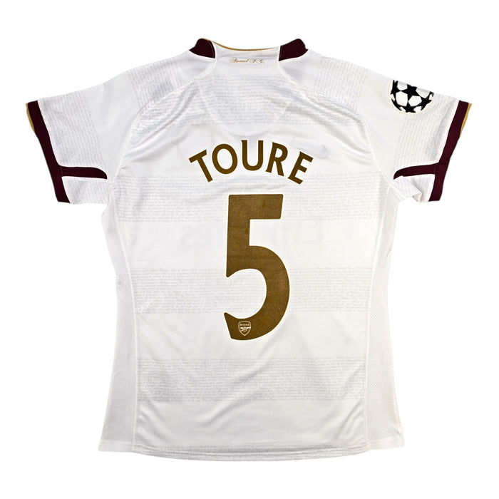 2007/08 Arsenal Away Football Shirt (XL) Nike #5 Toure (Womens)