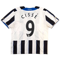 2013/14 Newcastle United Home Football Shirt (L) Puma #9 Cisse