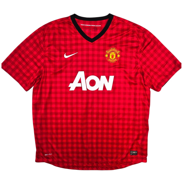 2012/13 Manchester United Home Football Shirt (2XL) Nike #20 v. Persie