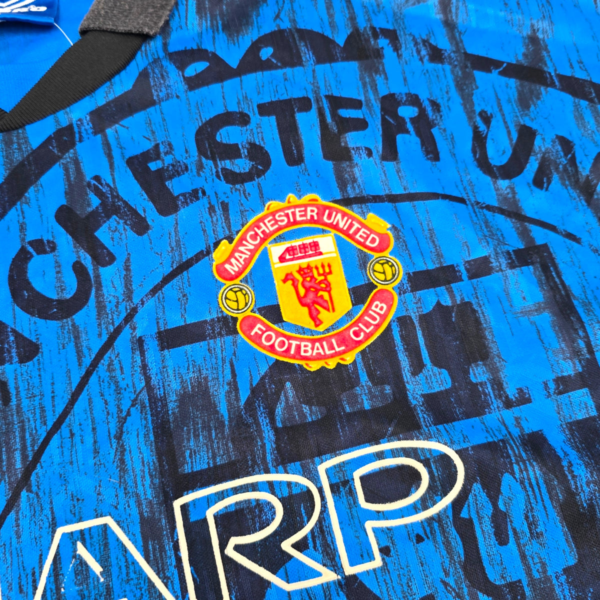 1992/93 Manchester United Away Football Shirt (XL) Umbro